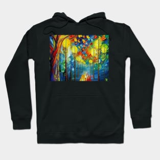 Fairytale Folk Art Festival of Lights Hoodie